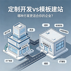 奉化建站-定制开发vs模板建站：哪种方案更适合你的企业？