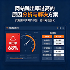 宁波建站-网站跳出率过高的原因分析与解决方案
