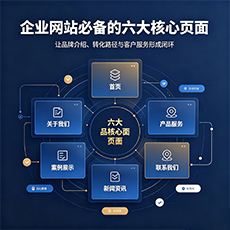 宁波建站-企业网站必备的六大核心页面