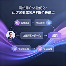 宁波建站-网站用户体验优化：让访客变成客户的5个关键点
